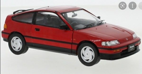 WBXWB124074 - HONDA CR-X 1987 Rot - 1
