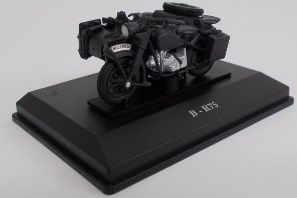 CAR245A - BMW B-R75 Beiwagen schwarz - 1