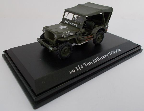 CAR4-91870 - JEEP US Army bedeckt 1/4 Tonne Militärfahrzeug 6. Juni 1944 D-Day - 1