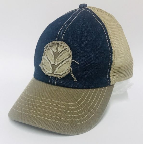 CAS288320 - Strickmütze NEW HOLLAND Beige und Jeans - 1