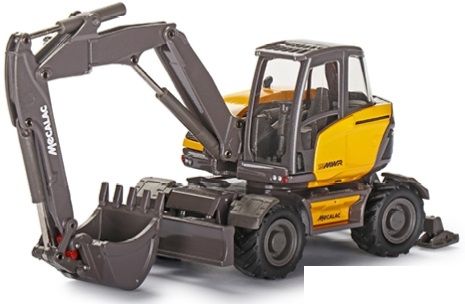 CON2212 - Mobilbagger MECALAC 15MWR mit gekröpftem Arm - 1