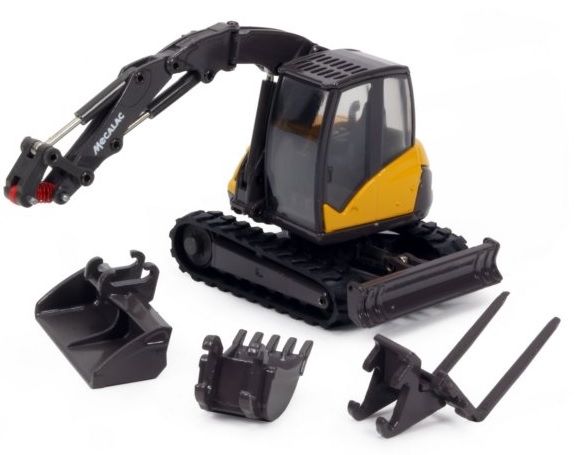 CON2927/03 - MECALAC 8MCR Minibagger mit Zubehör - 1