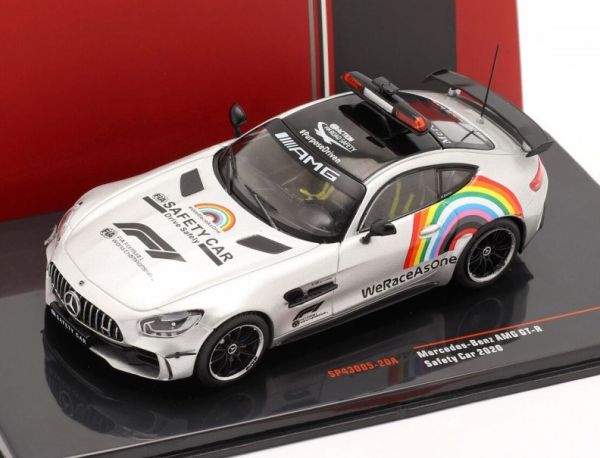IXO-SP43005-20A - MERCEDES-BENZ AMG GT-R Safety Car 2020 Grau - 1