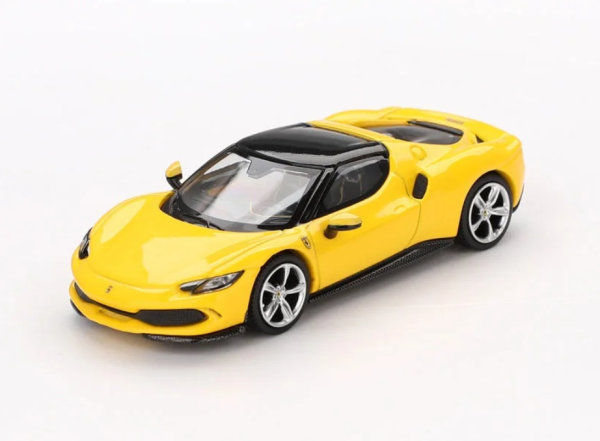 BBRFER64005 - FERRARI 296 GTB 2004, Gelb „Giallo Modena“ - 1