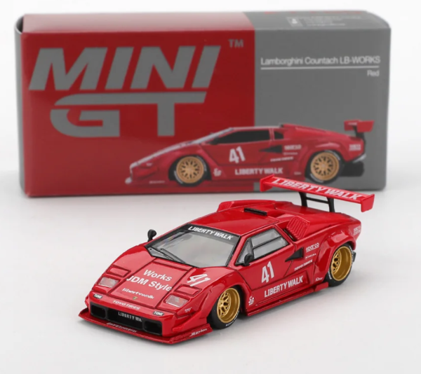 MGT01100-L - LAMBORGHINI Countach LB-Works Rot 2025 - 1