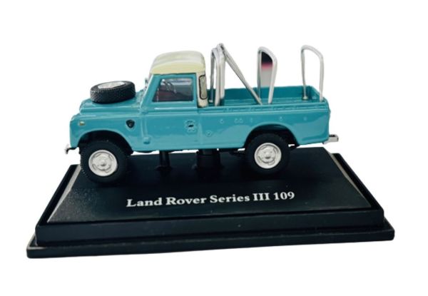 CAR711ND-BLEU - LAND ROVER Serie III 109, blau - 1