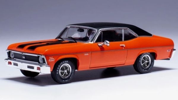 IXOCLC596 - CHEVROLET Nova SS 1971 Orange und Schwarz - 1