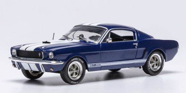 IXOCLC613N.22 - SHELBY GT 350 1965 Dunkelblau-Weiß - 1