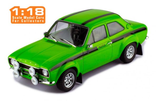 IXO18CMC125.22 - FORD Escort MKI RS1600 1974 Grün. - 1