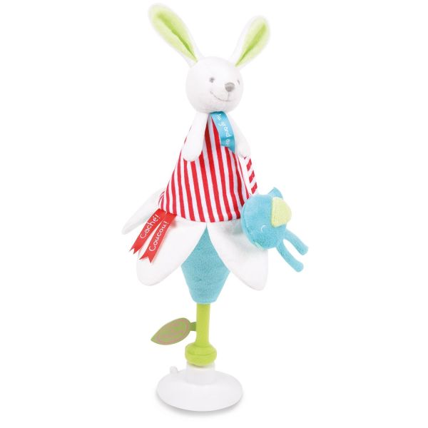 DC2675LAPINFLEUR - Marotte-Marionette - Blumenkaninchen - 1