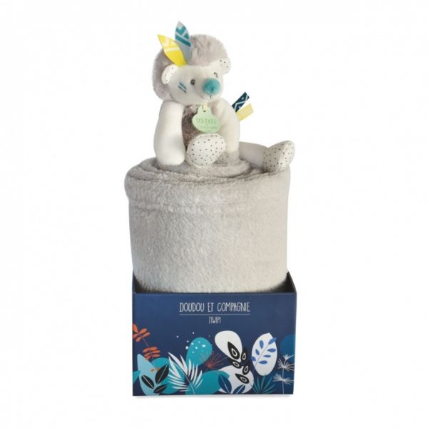 DC3647 - TIWIPI IGEL - Plaid mit Kuscheltier - 1