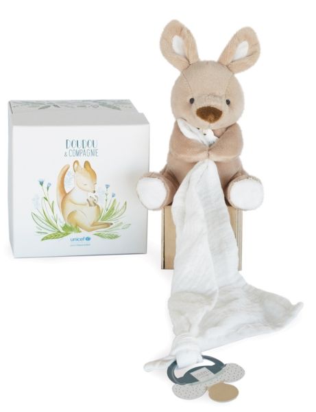 DC3789 - UNICEF PANTIN MIT DOUDOU Schnullerclip – Känguru - 1