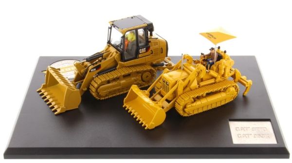 DCM85559 - Set mit Raupenlader CATERPILLAR 977 und 963k mit den Fahrern - 1