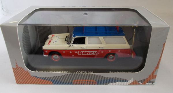 ODE016 - PEUGEOT 404 kommerzieller Werbezirkus Sabine Rancy limitiert auf 500 Exemplare - 1