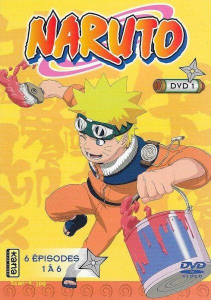 DVDDV2642 - DVD Naruto Vol 1 die ersten 6 Folgen der Zeichentrickserie - 1