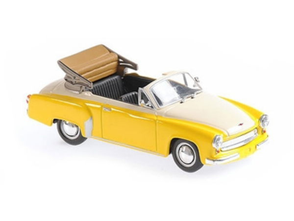 MXC940015931 - WARTBURG A311 Cabriolet 1958 Gelb und Weiß - 1
