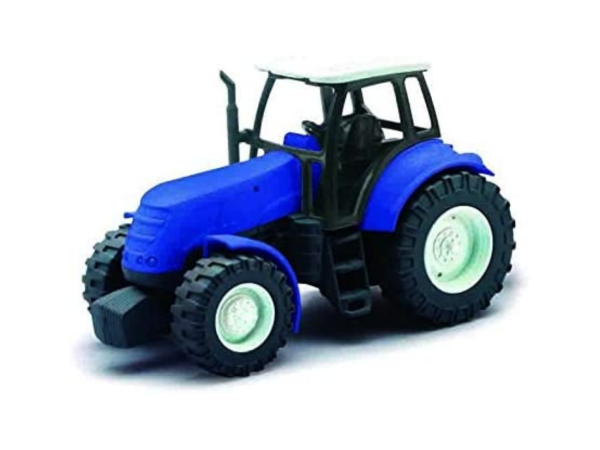 NEW05697C - Blauer Traktor - 1