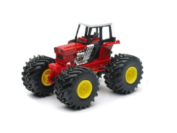 NEW19936F - roter Traktor-Monster-Truck - 1