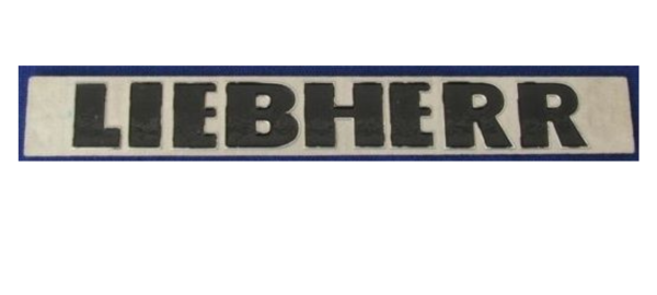 YCC667 - 6 Logo für Kran LIEBHERR LR1750 - 1