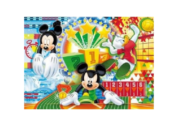 CLE22222-4 - Puzzle 15 Teile Mickey und seine Freunde bei den Olympischen Spielen - 1
