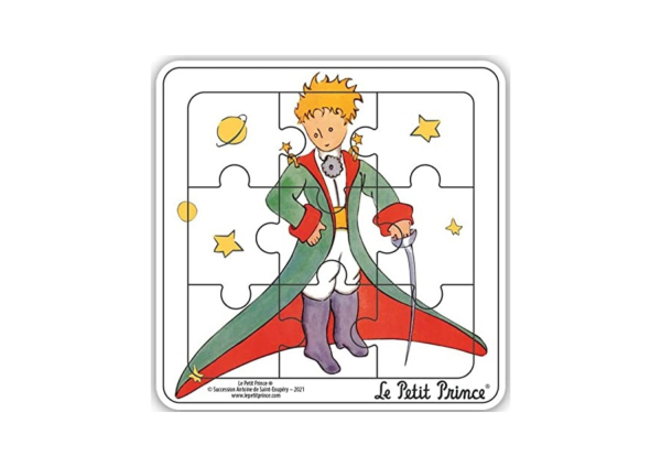 MGM865007-B - Holzrahmenpuzzle 9 Teile DER KLEINE PRINZ mit seinem Schwert - 1