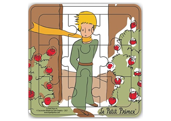 MGM865007-D - Puzzle Holzrahmen 9 Teile DER KLEINE PRINZ von vorne. - 1