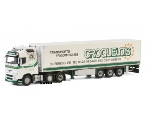 WSI01-2686 - VOLVO FH GL 6x2 mit halbkühlschrank CROQUELOIS - 1