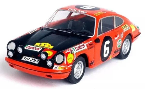 TRODSN127 - PORSCHE 911S #6 Ostafrikanische Safari 1970 S.ZASADA / M.SOCHACKI – Limitiert auf 150 Stück - 1