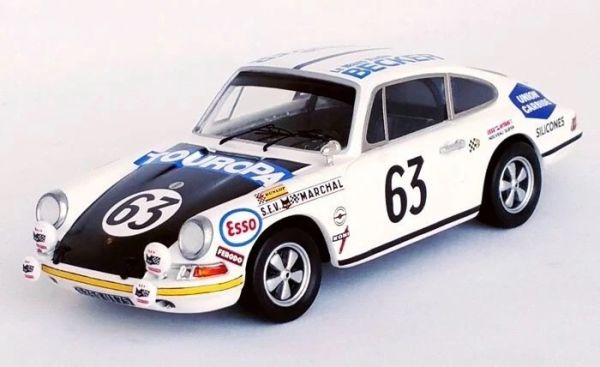 TRODSN140 - PORSCHE 911T/R #63 24h du Mans 1969 R.MAZZIA / P.MAUROY – Limitiert auf 150 Exemplare. - 1