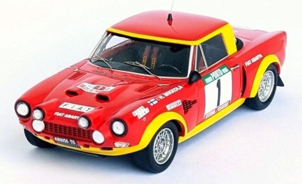TRODSN193 - FIAT 124 Abarth #1 2. Rallye Portugal 1975 H.MIKKOLA / J.TODT – Limitiert auf 150 Exemplare. - 1