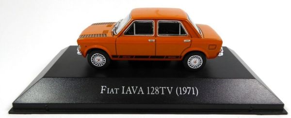 MAGARG36 - FIAT Iava 128 TV 1971 orange 4-türige Limousine in Blisterverpackung verkauft - 1