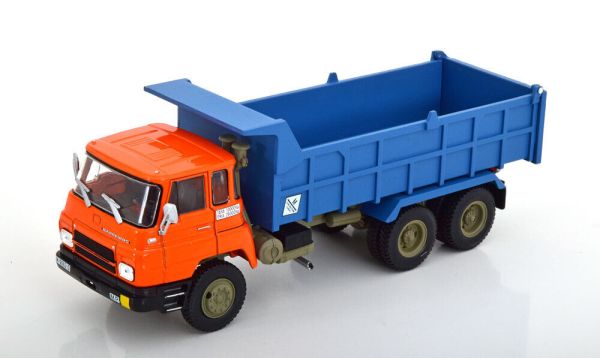 G1N0E019 - BARREIROS 64/26 v 6x4 Kippertransporter 1974 blau und orange - 1