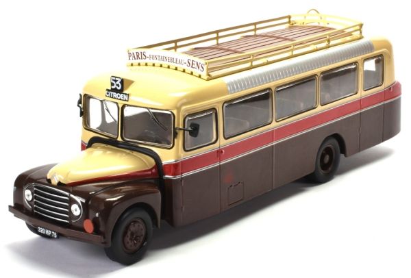 G1255025 - Linienbus CITROEN 46 DP UAD 1955 Linie 53 Paris-Fontainebleau-Sens - 1