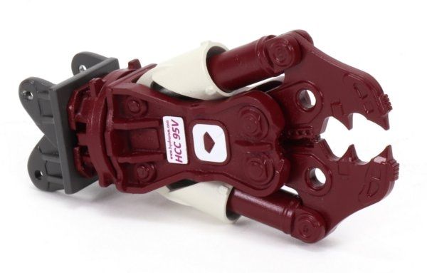 GF88-2 - HYDRARAM HCC-95V Abbruchgreifer mit 15 mm Aufsatz für Bagger + 80 Tonnen - 1
