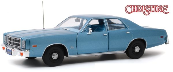 GREEN19082 - PLYMOUTH Fury 1977 metallicblau aus dem Film Christine - 1