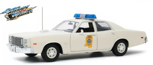 GREEN19083 - PLYMOUTH Fury 1975 weiß aus dem Film Smokey And The Bandit 1977 - 1