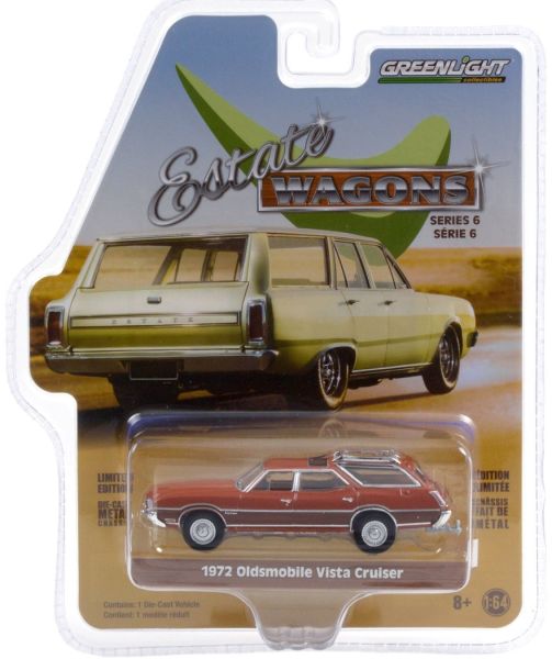 GREEN36010-C - OLDSMOBILE Vista Cruiser 1972 braun Serie Estate Wagons - 1