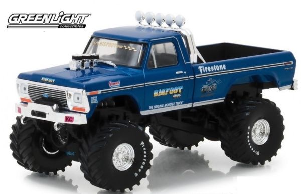 GREEN86097 - FORD F-250 Monstertruck Bigfoot #1 1974 blau - 1