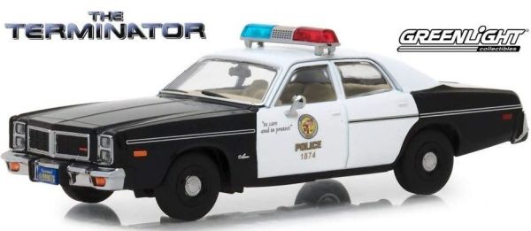 GREEN86534 - DODGE Monaco Metropolitan Police 1977 aus dem Film Terminator 1984 - 1