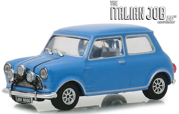 GREEN86549 - AUSTIN MINI COOPER S 1275 1967 blau Der italienische Job - 1