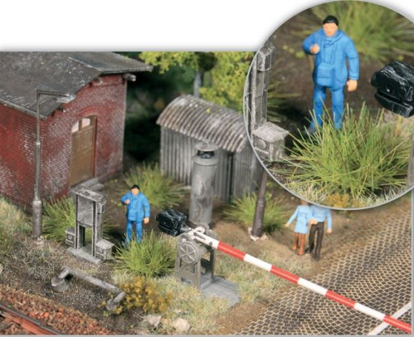 HEK1806 - 50 Büschel Frühlingsgras 10 mm - 1