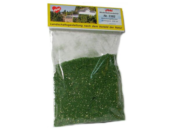 HEK3382 - Beutel mit dunkelgrüner Beflockung 200ml - 1