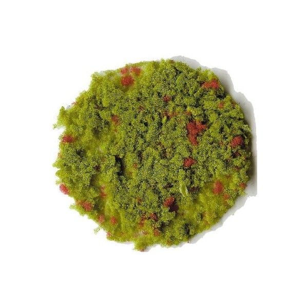 HEK3390 - Großer Schaumstoff-Beflockungsbeutel mit roten Blumen 200ml - 1