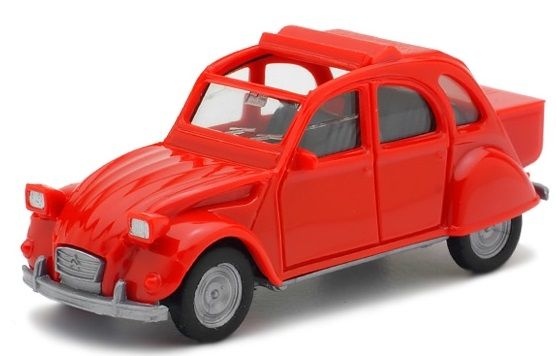 HER027632-002 - CITROËN 2 CV rot mit Kofferraumverlängerung - 1