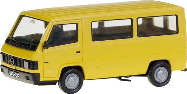 HER028806 - MERCEDES BENZ 100D Minibus gelb - 1