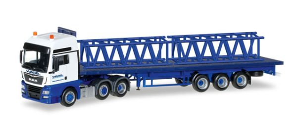HER306928 - MAN TGX 6x4 Wasel mit 3-Achs-Halbpritsche mit Beladung - 1