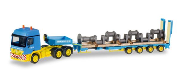 HER306973 - MERCEDES BENZ Actros S SZ 6x4 Tieflader Geräteträger 4-achsig - 1