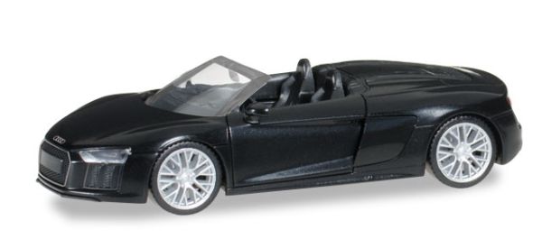 HER038690 - AUDI R8 SPYDER Schwarz - 1