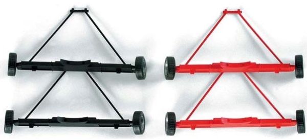 HER052276 - 4 Achsen für Tankanhänger (schwarz und rot) im Set - 1