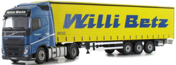 HER071314 - VOLVO FH Gl 4x2 mit Halbplane 3 Achsen Willi Betz - 1